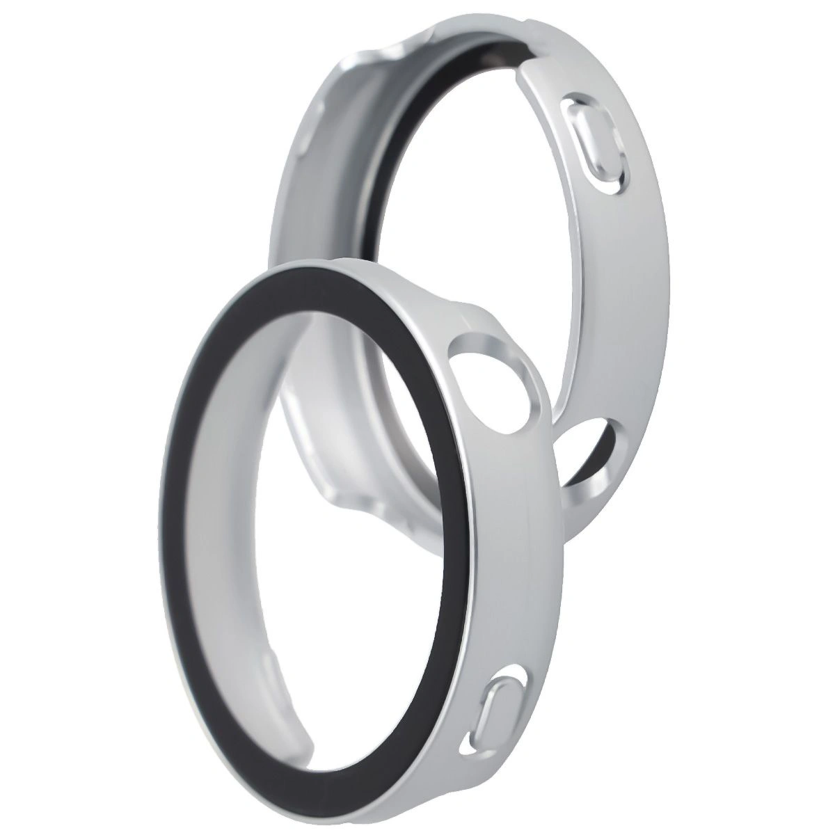 Etui z wbudowanym szkłem Bizon Case Watch Adamo do Huawei Watch GT6 41 mm